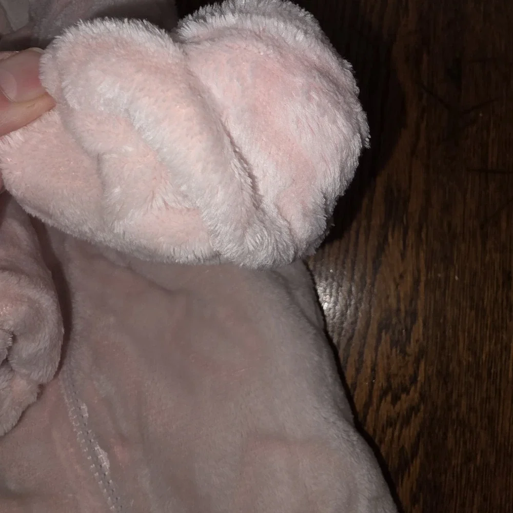 Pink 0/3 MO Wonder Nation Winter Outfit Soft Fluffy Warming Sack Infant Newborn